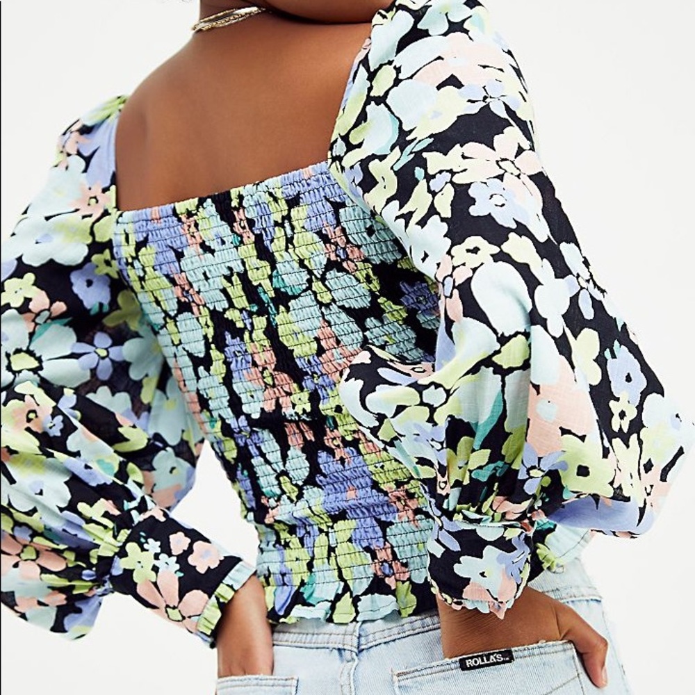 Free People Ariana Top in Retro